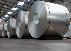 Stainless Steel Matt PVC Slitting Coil